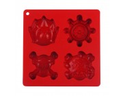 Candies One Piece Ice Tray-Red